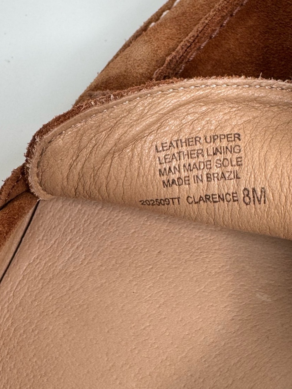 BRSO Suede Penny Loafers in Brown size 8 - Picture 6 of 6